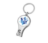 White Dove Flying Across The Star Minimalistic Nail Clippers Toenail Clipper Cutters Professional Nail Trimmer Nail Cuticle Cutter for Women Men