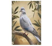 White Dove Wooden Jigsaw Puzzles, 1000 Piece Puzzle Board Game, Best Gift for Adults And Kids, Family Game, （78×53cm）