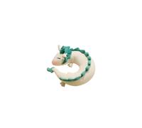 (White Dragon(28cmx10cm)) Anime Spirited Away White Dragon Haku Cute Doll Plush Toy Pillow Neck U-Shape