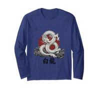 White Dragon The Azure Beast Long Sleeve T-Shirt