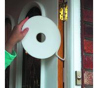 White Draught Excluder Weather Self Adhesive Foam Strip 5Metre Stormguard