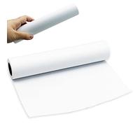 White Drawing Paper Roll - 10 m Art Roll for Painting, Sketching - Easel Paper for Kids - Fadeless Bulletin Board Paper for Children Art Sketch Paint Drawing Board - 22.5cm Wide