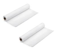 White Drawing Paper Roll 44CM X 15M, Arts Craft Paper Roll for Painting Sketching Wrapping Gifts, Easel Bulletin Board and Wall Art 2 Roll