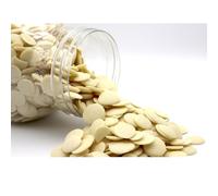 White Drops White chocolate Flavour Pieces - Pick n Mix Chocolate Pieces (250g)