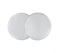 White Drum Head 6 8 10 12 Inch Tom Pack Sound Controlled Mesh Skin for Practice - Two Ply Design(8 inch)