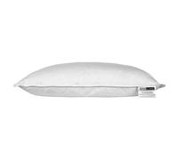 HOMESCAPES Luxury Hotel Down Surround Pillow Very Soft White Duck Down Surface with a Firm Feather Core Washable at Home- Anti Dust Mite and Anti Allergen