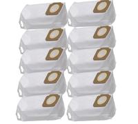 White Dust Bags Compatible with Gtech HyLite Series Vacuum Hoover Cleaner Pack of 10
