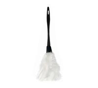 White Dusters for Cleaning, Turkey Feather Duster Heavy Duty Dusting Kit for Blinds Bookshelf Furniture