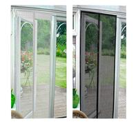 (White) DWD Magnetic Insect Mesh Curtain