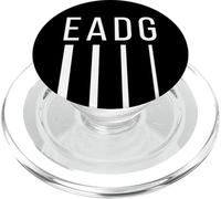 White EADG 4 String Bass Guitar Player, Bassist PopSockets PopGrip for MagSafe