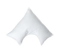 (White) Egyptian Cotton V Shaped Pillowcase 200 Thread Count