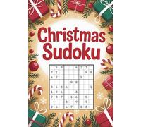 White Elephant Gifts: Christmas Sudoku: Math Riddle Book Ideas for Kids, Teens and Adults