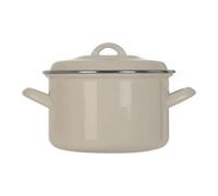 White Enamel 18cm Casserole Dish | Porter