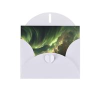 White Envelope Greeting Cards With Unique Mystic Flow Pattern For Write Down Your Blessings For Various Holidays