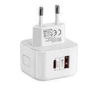(white, EU) European version PD charger 20 w quick charge head Type C + USB double presented for apple filling the gauge ul European rules