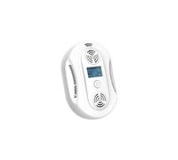 (White, EU Plug) Intelligent Frequency Conversion Ultrasonic Mouse Repeller Repellent Anti Mosquito Dispeller Pest Reject Killer Trap