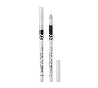 White Eyeliner Pencil Highlighter Eye Liner Pen Soft Strokes Waterproof Long Lasting Eyeshadow Eye Silkworm Brighten Pencil Beauty Makeup Tool Cat Eye Liner (A, One Size)