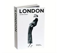 (White) Fake Book Ornament, Storage Box Works Fine Modern Simple Creativ