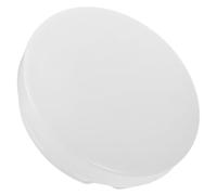 White Fan Light Cover 6.3 Inch Acrylic Ceiling Shade | Modern Minimalist Style, Easy Installation, Glare Free Glow, Even Illumination for Bedroom and Living Room