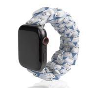 White Fat Cats Novelty Stretch Watch Strap Compatible For IWatch Funny Smart Watches Bands