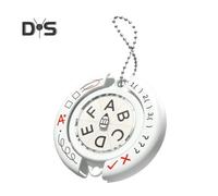 (white) Fate Decision Stress Relief Toy Anxiety Turntable for Adults Rotating Fun Wheel Toy Gift for Men Women