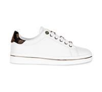 White Faux Leather Trainers Stasey 4G 6 UK