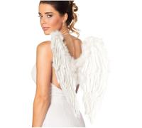 White Feather Angel Wings Large 50 x 50cm Fancy Dress Costume