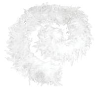 Bristol Novelty BA1672 White Feather Boa for Women 80g, one Size