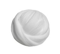 White Felting Wool, 100g Felt Wool Soft Roving, Handmade Soft Crochet Blanket Home Decor for Sofa Bed, Modern Style Bedroom Home Decor Giant Yarn Farmhouse Style Decor DIY Craft