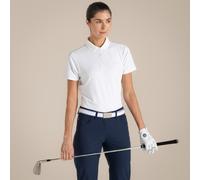 White female 12 Craghoppers Women's NosiLife Thornbury Golf Short Sleeved Polo Top White, Size: 12