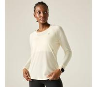 White female 12 Dare 2b Women's Serenity Long Sleeved T-Shirt White, Size: 12