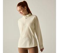 White female 14 Regatta Women's Montes Half-Zip Fleece White, Size: 14
