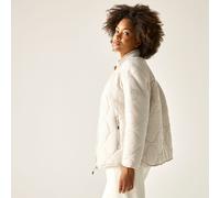 White female 18 Regatta Women's Carlotte Quilted Jacket White, Size: 18