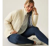 White female 20 Regatta Women's Courcelle II Quilted Jacket White, Size: 20
