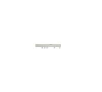 White Fineline Aluminium Curtain Track