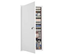 White Fir Metal Access Panel, Flush Fit Inspection Door Revision Hatch Flap for Plasterboard Drywall Wall & Bathroom, Multi-Size 510x920mm, 760x1200mm(22x36in/56x92cm)