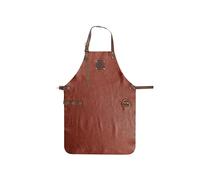 White Fire Soft Leather Apron, Brown, 59X 83 Cm