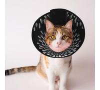 White Flat Noodles Dog Cone Collar - Protective Collar for Dogs and Cats, Comfortable Pet Recovery CollarFor Large and Medium-Sized Puppies