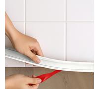 (White) Flexible Self-Adhesive PVC Inner Corner Wall Moulding Trim
