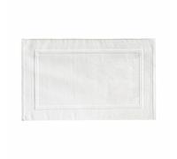 White Floor Towel 32 Thread Cotton Jacquard Thickened Floor Towel SPA Bathroom Foot Stomping Floor Mat Farmhouse Paper Towel Holder (White, One Size)