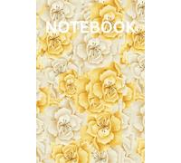 WHITE FLORAL WEDDING THEME DESIGN NOTEBOOK: Wedding Planning Notes & Memories Blossoms of Forever Themed Design Notepad Journal - 6 X 9 INCHES - 150 PAGES