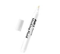 White Fluid Marker Pen Fast Drying for Watercolor Painting Artwork Highlighting 0.7mm Fine Tip 3.0mm Broad Tip Portable Sketching Marker