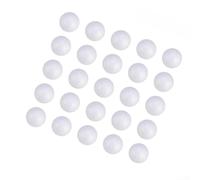 White Foam Beads 25mm for ps Plastic 100pcs Pack White Foam Beads(2cm)