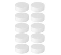 White Foam Cylinder Polystyrene Cake Dummy 10pcs for DIY Crafters | Reusable Paintable round Form, Lightweight Base for Floral Arrangements, Classroom Stem Demos and Events