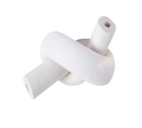 White Foam Pipe Insulation, 1 m long X 18-32mm ID X Wall Thickness 6mm, Waterproof Sun Proof Insulation Tubing, Insulation Pipe for Underground Water Line Tubing Industry ( Color : White , Size : 22mm