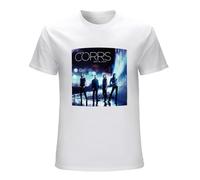 White Foil 2015 Album The Corrs T-Shirt Graphic Printed Mens White Mens Unisex Tee 3XL