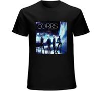 White Foil 2015 Album The Corrs T-Shirt Mens Unisex Black Tees