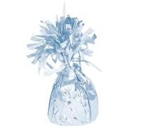 White Foil Balloon Weight (5cm x 13cm) 1 Count - Stylish & Durable Accessory for Party Decorations & Events