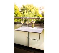 White Folding Table Balcony Table Garden Table Hanging Table Camping Table