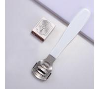 (white) Foot Care Pedicure Machine Callous Hard Skin Cutter Cuticle Remover Shaver 10 Corn Blades Tool